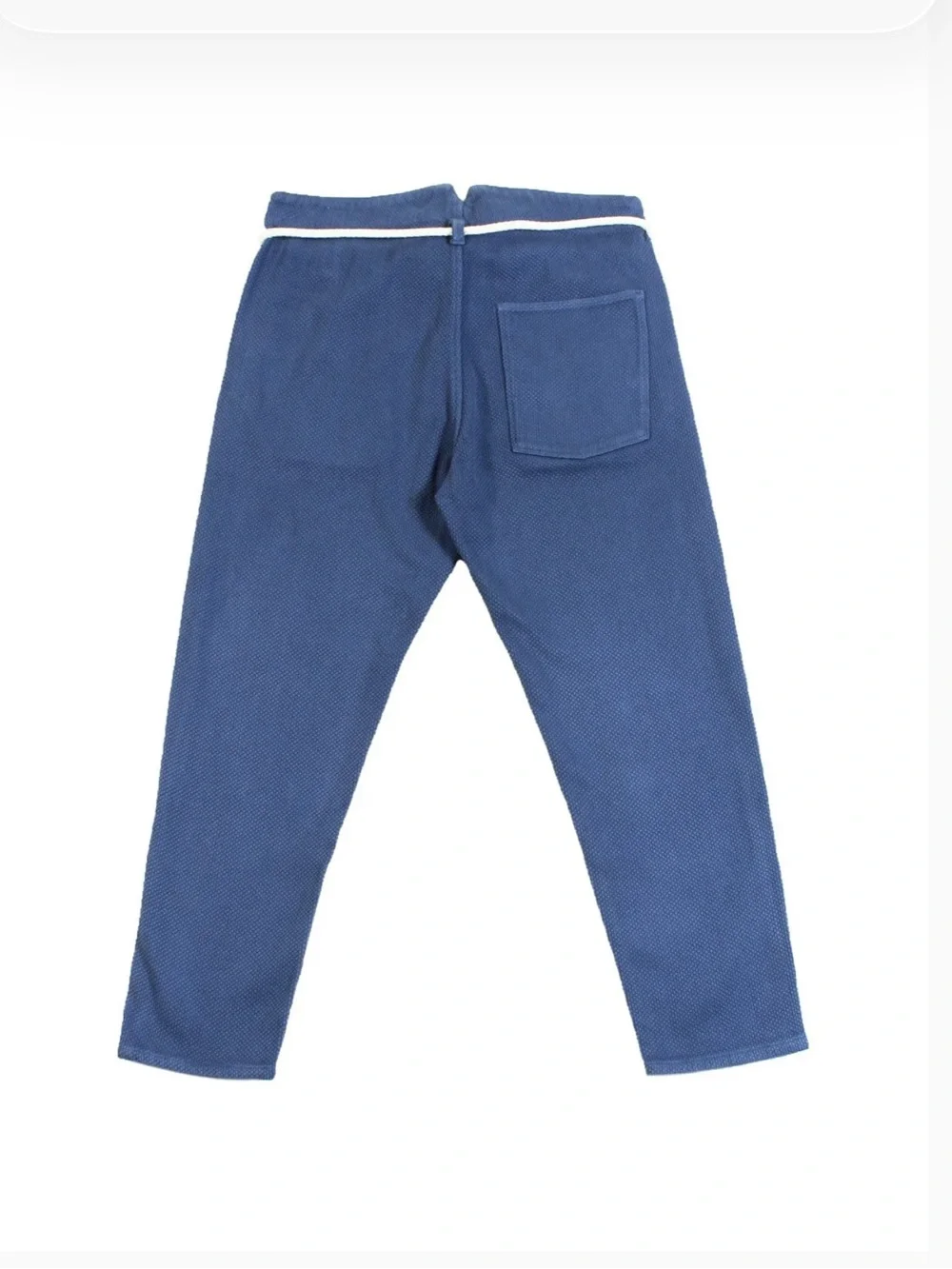 Prospective Flow Kaze - Sashiko INdigo Blue Pants - NO BELT